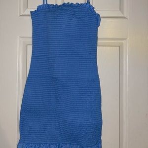 Blue summer mini dress!